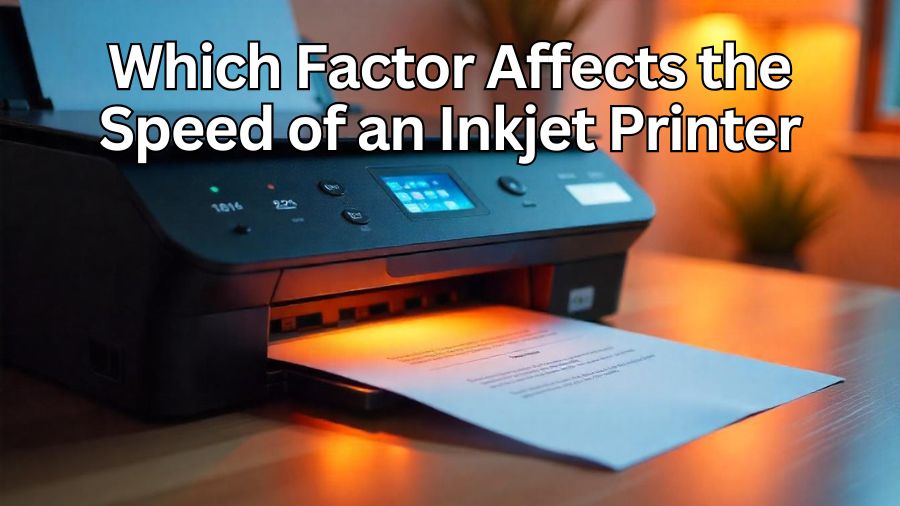 Which Factor Affects the Speed of an Inkjet Printer