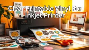 Clear Printable Vinyl For Inkjet Printer