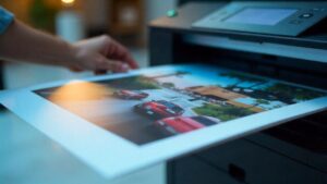 Coated paper for printing