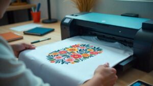 Heat transfer vinyl for laser printers.