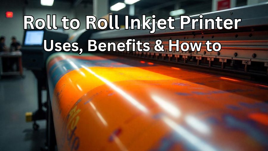 Roll to Roll Inkjet Printer