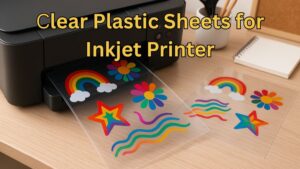 Clear Plastic Sheets for Inkjet Printer