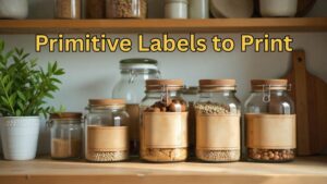 Primitive Labels to Print