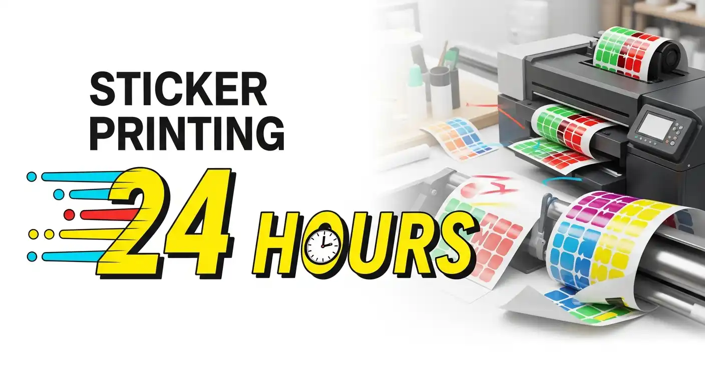 sticker printing 24 hours